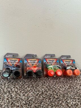Lot of 4 Toy Monster Trucks - 4 pack